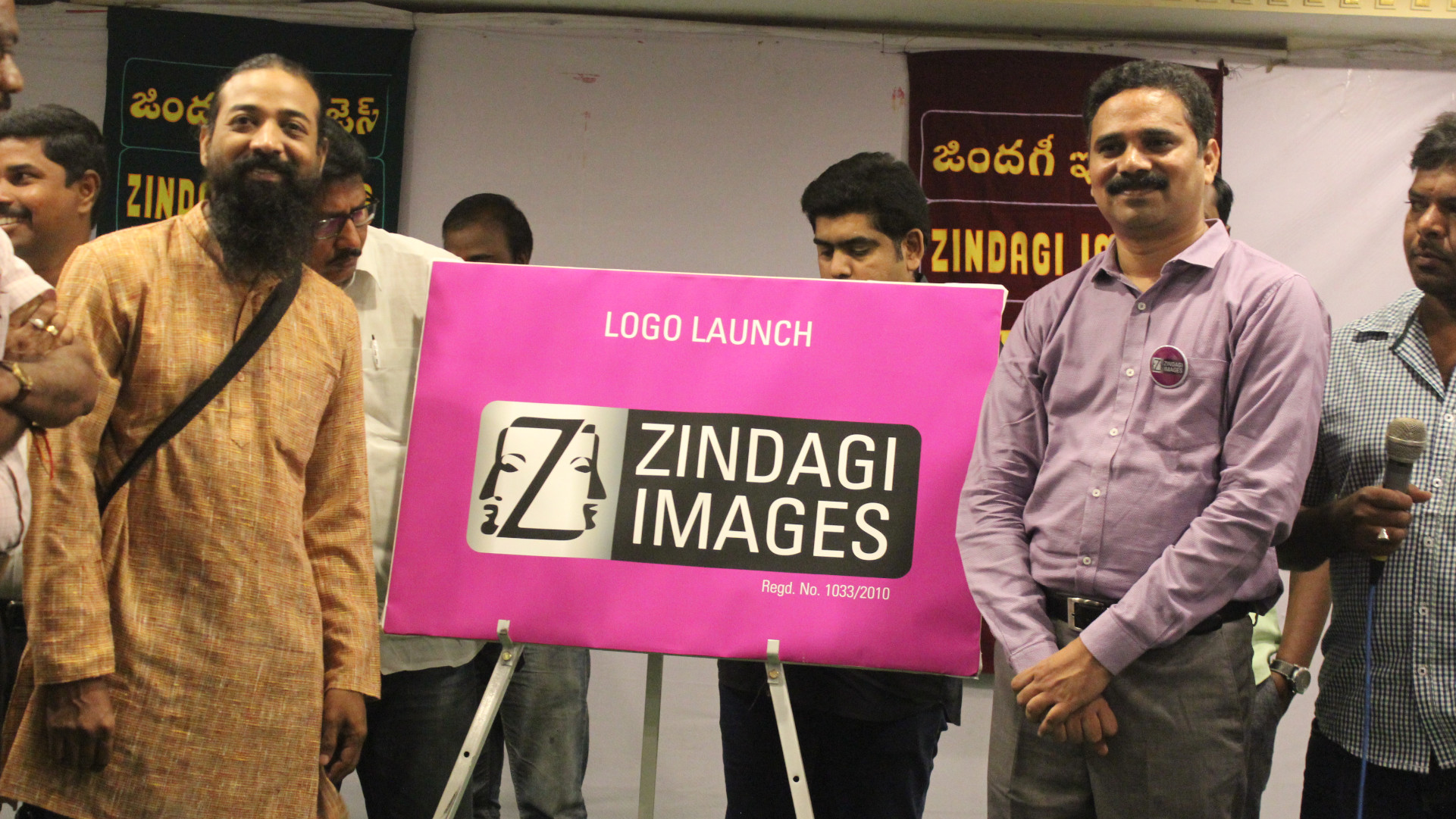 Sri Konatham Dileep, Director (Digital Media), Government of Telangana State with the unveiled Logo.